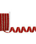 25mm Red Velvet Ribbon with Polyester Back Side & Gold Trimming – Luxury Craft & Gift Ribbon Red Velvet Ribbon with Polyester Back Side & Gold Trimming – Luxury Craft & Gift Ribbon