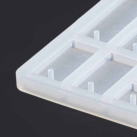 Resin DIY Pendant Silicone Molds, Resin Casting Molds, Rectangle & Square pattern Resin DIY Pendant Silicone Molds, Resin Casting Molds, Rectangle & Square pattern