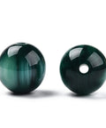 DARK GREEN Resin Imitation Gemstone Beads, Round 12mm, 2mm Hole Resin Imitation Gemstone Beads, Round 12mm, 2mm Hole