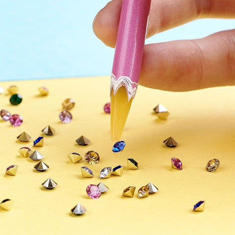 Rhinestone Picking Pencils, Mixed Color Rhinestone Picking Pencils, Mixed Color