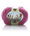 PURPLE Ria Filati Alpaca Yarn | Soft Alpaca Blend Knitting & Crochet Yarn, DK Weight Yarn Ria Filati Alpaca Yarn | Soft Alpaca Blend Knitting & Crochet Yarn, DK Weight Yarn