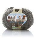 DARK GREY Ria Filati Alpaca Yarn | Soft Alpaca Blend Knitting & Crochet Yarn, DK Weight Yarn Ria Filati Alpaca Yarn | Soft Alpaca Blend Knitting & Crochet Yarn, DK Weight Yarn