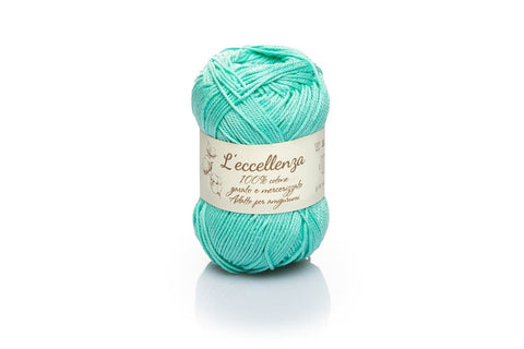 VERDE TIFFANY Ria Filati L’Eccellenza – Italian Quality in Cotton Yarns and Textiles Ria Filati L’Eccellenza – Italian Quality in Cotton Yarns and Textiles
