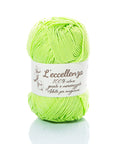 LIME GREEN Ria Filati L’Eccellenza – Italian Quality in Cotton Yarns and Textiles Ria Filati L’Eccellenza – Italian Quality in Cotton Yarns and Textiles