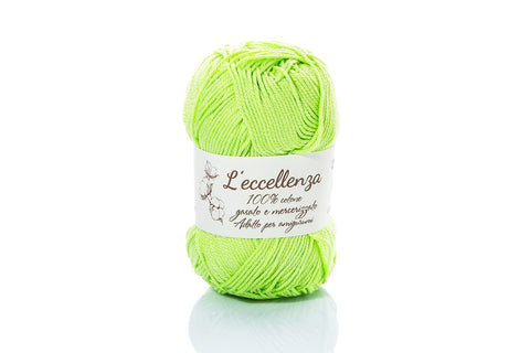 LIME GREEN Ria Filati L’Eccellenza – Italian Quality in Cotton Yarns and Textiles Ria Filati L’Eccellenza – Italian Quality in Cotton Yarns and Textiles