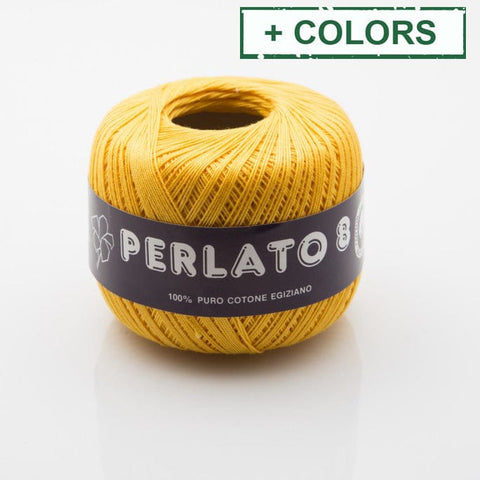 Ria Filati Perlato 8, 100% Cotton Yarn Ria Filati Perlato 8, 100% Cotton Yarn