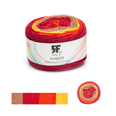 Rial Filati 302 Ria Filati Amber Classic Merino wool