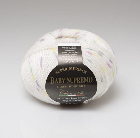 Rial Filati 810 Ria Filati Baby Supremo yarn Fantasy Colors specifically created for making children's garments