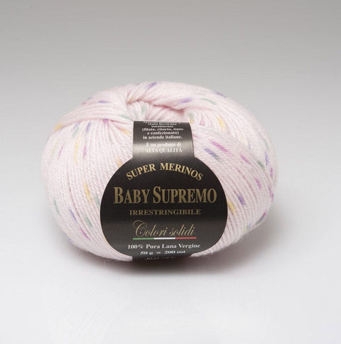Rial Filati 820 Ria Filati Baby Supremo yarn Fantasy Colors specifically created for making children's garments