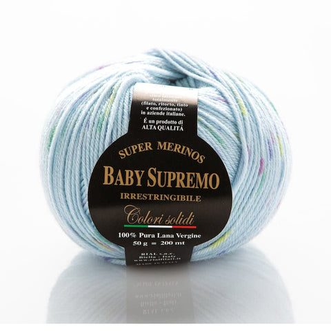 Rial Filati 870 Ria Filati Baby Supremo yarn Fantasy Colors specifically created for making children's garments