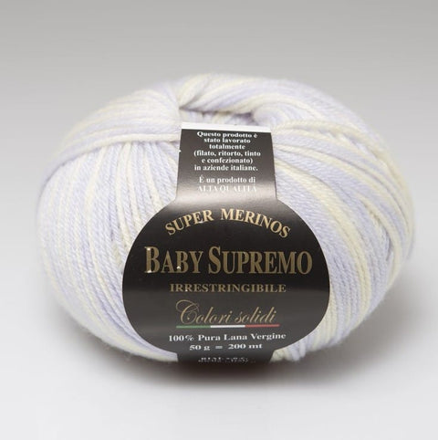 850 Rial Filati Baby Supremo Yarn Fantasy Colors Rial Filati Baby Supremo Yarn Fantasy Colors