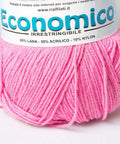 FUCHSIA Rial Filati Economico Wool Yarn 60% Wool, 30% Acrylic Rial Filati Economico Wool Yarn 60% Wool, 30% Acrylic