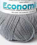 DARK MELANGE GREY Rial Filati Economico Wool Yarn 60% Wool, 30% Acrylic Rial Filati Economico Wool Yarn 60% Wool, 30% Acrylic