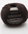 DARK BROWN Rial Filati Morbidone Pure Merino Wool Yarn Rial Filati Morbidone Pure Merino Wool Yarn