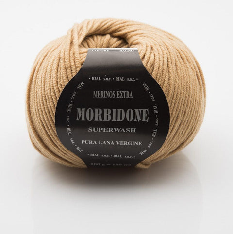 BISCUIT Rial Filati Morbidone Pure Merino Wool Yarn Rial Filati Morbidone Pure Merino Wool Yarn