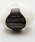 WHITE Rial Filati Morbidone Pure Merino Wool Yarn Rial Filati Morbidone Pure Merino Wool Yarn