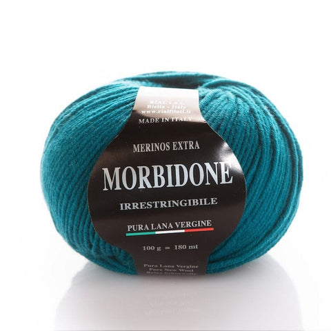 EMERALD Rial Filati Morbidone Pure Merino Wool Yarn Rial Filati Morbidone Pure Merino Wool Yarn