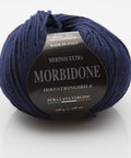 MID-NIGHT BLUE Rial Filati Morbidone Pure Merino Wool Yarn, Worsted Weight Yarn Rial Filati Morbidone Pure Merino Wool Yarn, Worsted Weight Yarn