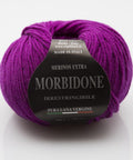 CYCLAMEN PURPLE Rial Filati Morbidone Pure Merino Wool Yarn, Worsted Weight Yarn Rial Filati Morbidone Pure Merino Wool Yarn, Worsted Weight Yarn