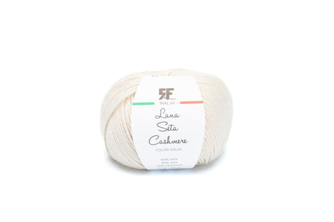 BEIGE Rial Silk Cashmere Yarn | Merino, Cashmere & Silk Blend, DK Weight Yarn Rial Silk Cashmere Yarn | Merino, Cashmere & Silk Blend, DK Weight Yarn