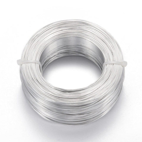 Stainless Steel Color Round 0.8mm Aluminium craft & Jewellery wire Round 0.8mm Aluminium craft & Jewellery wire