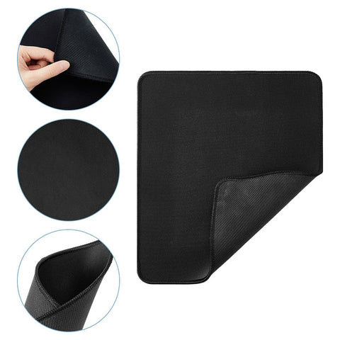 Rubber Slide-proof Mat, Sewing Machine Foot Pedal Pad Stay, with Magic Tapes, Rectangle, Black  300x250mm Rubber Slide-proof Mat, Sewing Machine Foot Pedal Pad Stay, with Magic Tapes, Rectangle, Black  300x250mm