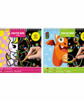 Scratch Book 20 x 24 cm – 10 Sheets with Scratch Pen Scratch Book 20 x 24 cm – 10 Sheets with Scratch Pen
