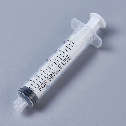 Screw Type Hand Push Glue Dispensing Syringe 5ml (without needle) Screw Type Hand Push Glue Dispensing Syringe 5ml (without needle)
