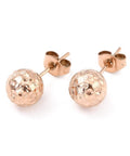 (SE8937-IRG) Ion Plating(IP) 304 Stainless Steel Stud Earring, Rose Gold, 19x8mm (2 PAIRS) (SE8937-IRG) Ion Plating(IP) 304 Stainless Steel Stud Earring, Rose Gold, 19x8mm (2 PAIRS)