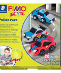 POLICE RACE Set Modelling Clay FIMO Kids – Fun & Play| Creative DIY Kit Set Modelling Clay FIMO Kids – Fun & Play| Creative DIY Kit