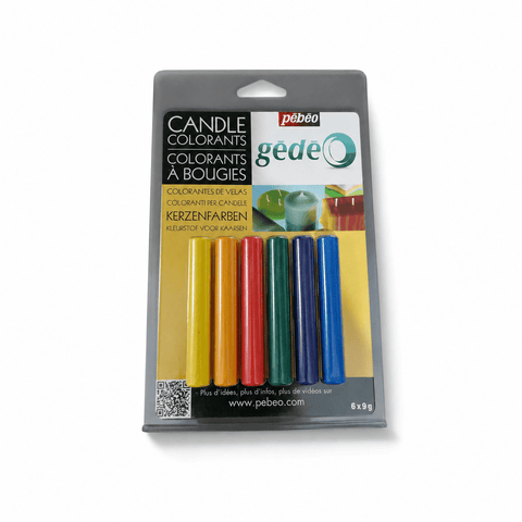 Set of 6 Concentrated Wax Colours – Gédéo Candle Colourants Gédéo Concentrated Wax Colours Set – 6 Colours