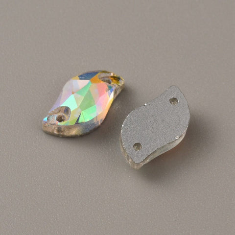 Sew on Rhinestones, Glass Rhinestone Connectors Sew on Rhinestones, Glass Rhinestone Connectors
