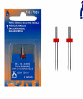Sewing machine needles Twins nº80-2,5mm 1ct Sewing machine needles Twins nº80-2,5mm 1ct