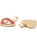 (SH8772G) Ion Plating(IP) 304 Stainless Steel Enamel Pendants, Heart with Eye, Golden, 15x15x1.5mm (2 PCS) (SH8772G) Ion Plating(IP) 304 Stainless Steel Enamel Pendants, Heart with Eye, Golden, 15x15x1.5mm (2 PCS)