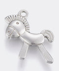 (SH9040-P) 304 Stainless Steel Pendants, Horse, 20mm (2 PCS) (SH9040-P) 304 Stainless Steel Pendants, Horse, 20mm (2 PCS)