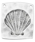 Shell Alloy Pendant 27x32mm – Ø2.2mm Hole Shell Alloy Pendant 27x32mm – Ø2.2mm Hole