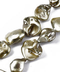 Shell Pearl Beads Strands, Polished, Nugget, 15~25x10~26x5~16mm Shell Pearl Beads Strands, Polished, Nugget, 15~25x10~26x5~16mm