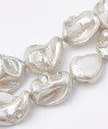 Shell Pearl Beads Strands, Polished, Nugget, 15~25x10~26x5~16mm Shell Pearl Beads Strands, Polished, Nugget, 15~25x10~26x5~16mm