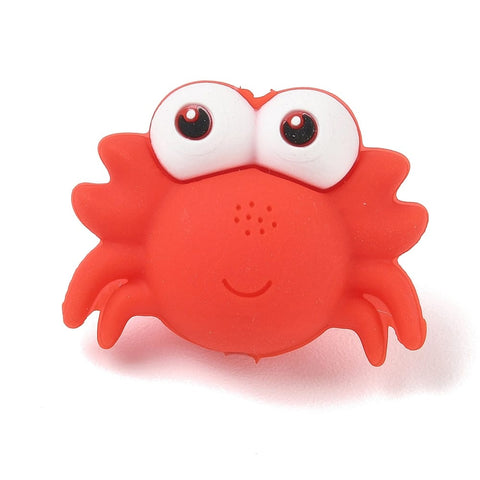Silicone Crab Focal Bead – 30.5mm Silicone Crab Focal Bead 30.5mm | BalzarCrafts