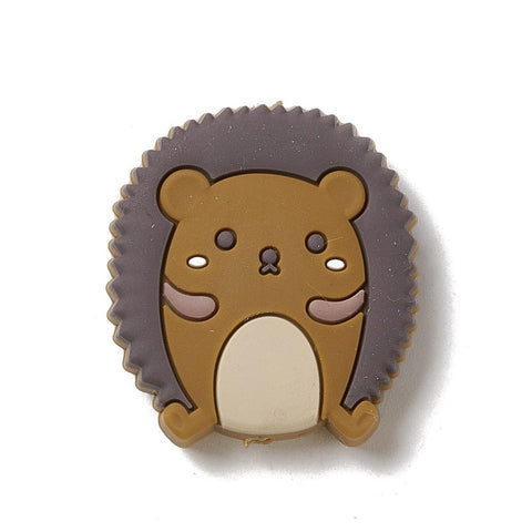 Silicone Hedgehog Focal Beads for Teething and DIY Nursing Silicone Hedgehog Focal Beads for Teething and DIY Nursing