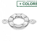 SILVER 925 10MM HAMMERED ROUND LINK SILVER 925 10MM HAMMERED ROUND LINK
