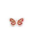 CORAL ENAMEL Silver 925 13x10mm Butterfly Pendant with Enamel Color Silver 925 13x10mm Butterfly Pendant with Enamel Color
