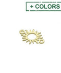 Silver 925 - 6.9x10mm Hollow Sun links Silver 925 - 6.9x10mm Hollow Sun links