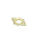 Silver 925 - 6.9x10mm Hollow Sun links Silver 925 - 6.9x10mm Hollow Sun links