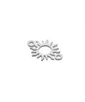 Silver 925 - 6.9x10mm Hollow Sun links Silver 925 - 6.9x10mm Hollow Sun links