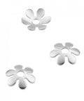SILVER 925 9MM FLOWER BEAD CAPS SILVER 925 9MM FLOWER BEAD CAPS