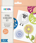 Spiral Stencil set Spiral Stencil set