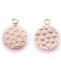 (SS8853-RG) Ion Plating(IP) 304 Stainless Steel Charms, Bumpy, Rose Gold 12x15.5mm (5 PCS) (SS8853-RG) Ion Plating(IP) 304 Stainless Steel Charms, Bumpy, Rose Gold 12x15.5mm (5 PCS)
