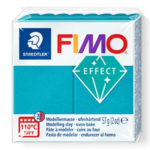 METALLIC TURQUOISE Staedtler FIMO 'Effect' Polymer Clay | Creative Finishes for Crafts Staedtler FIMO 'Effect' Polymer Clay | Creative Finishes for Crafts
