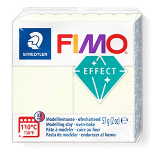 FLOURESCENT GLOW-IN-THE-DARK Staedtler FIMO 'Effect' Polymer Clay | Creative Finishes for Crafts Staedtler FIMO 'Effect' Polymer Clay | Creative Finishes for Crafts
